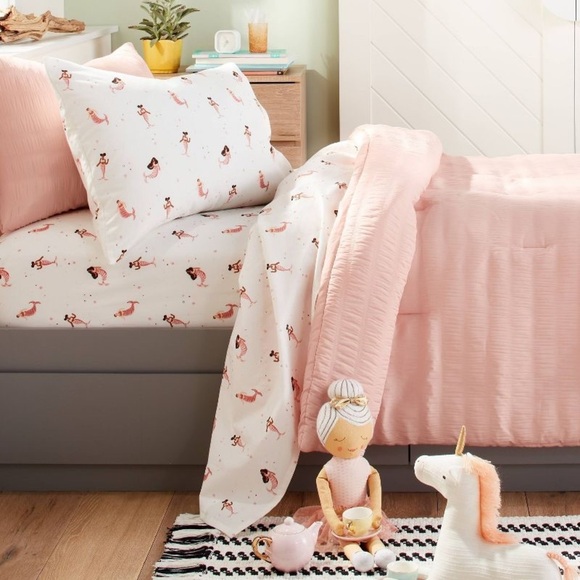 Pillowfort Other - Pillowfort Mermaid Cotton Sheet Set! Full NWOT